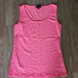 Salmon color tank top size xs